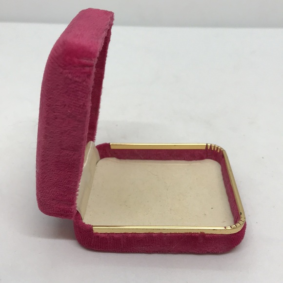 Vintage Jewelry Pink Velvet Gift Box for Fine Jewelry by Marathon - Picture 4 of 7